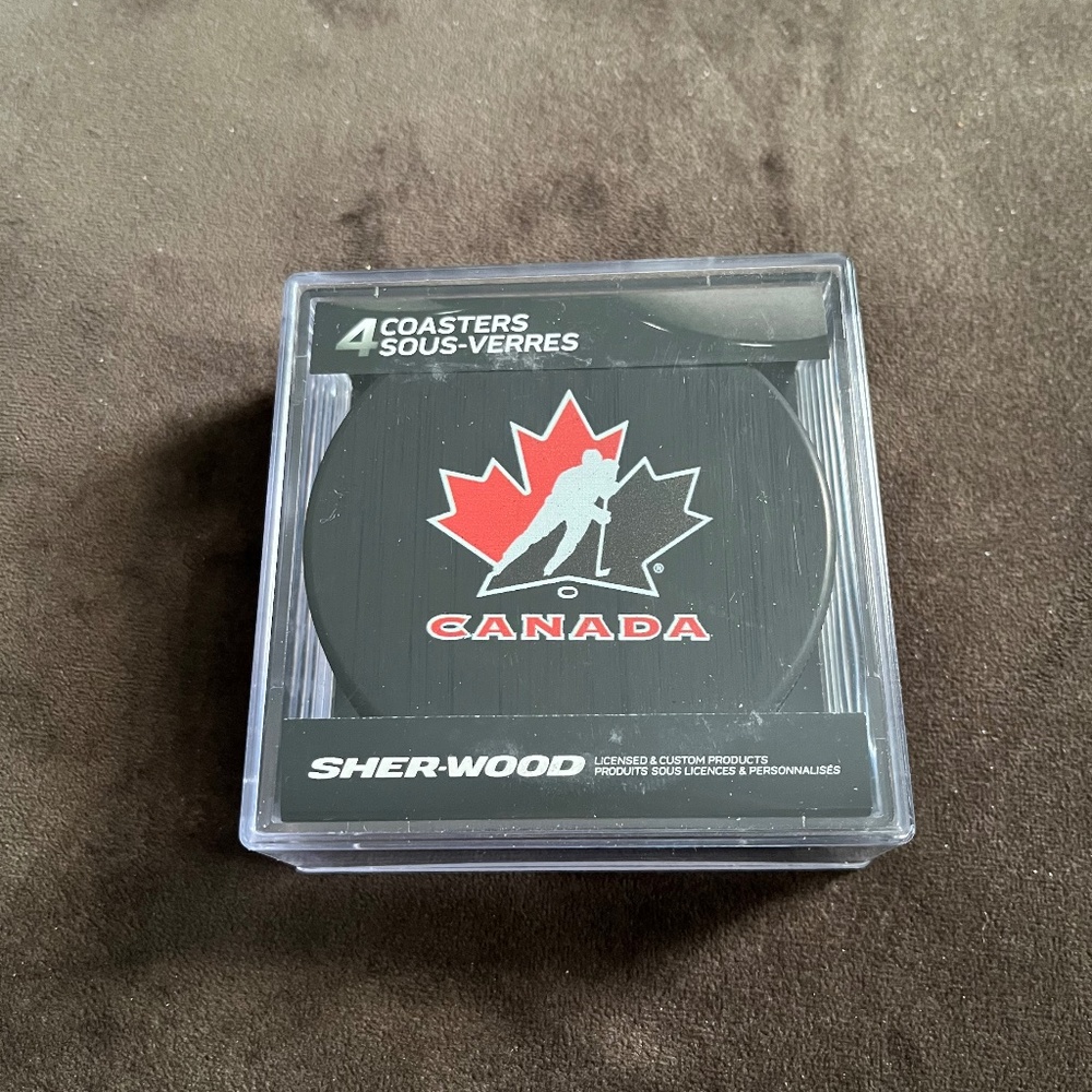 Brand New Coasters - Team Canada Sherwood Hockey